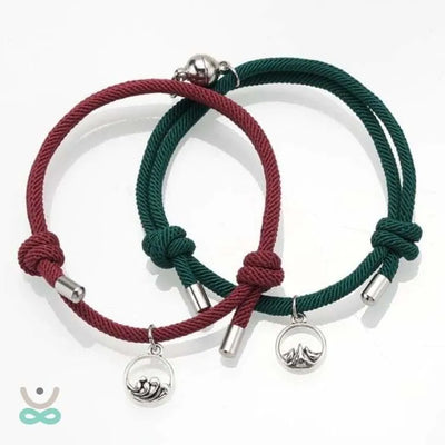 Pulsera dúo "Más allá de las montañas y los océanos"