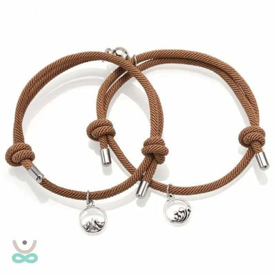 Pulsera dúo "Más allá de las montañas y los océanos"