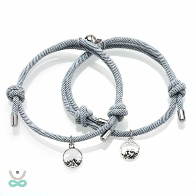 Pulsera dúo "Más allá de las montañas y los océanos"