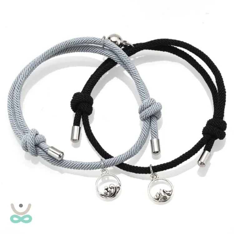 Pulsera dúo "Más allá de las montañas y los océanos"