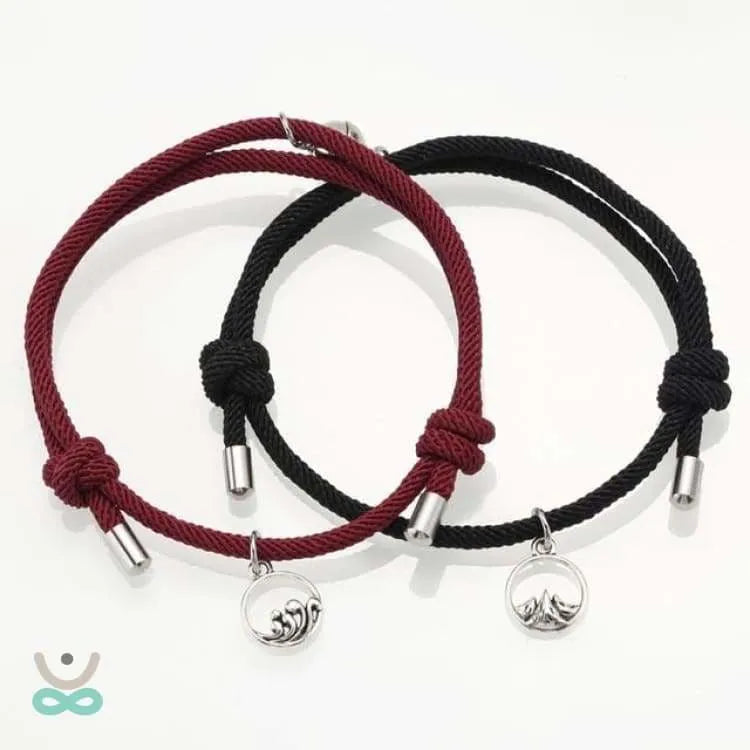 Pulsera dúo "Más allá de las montañas y los océanos"