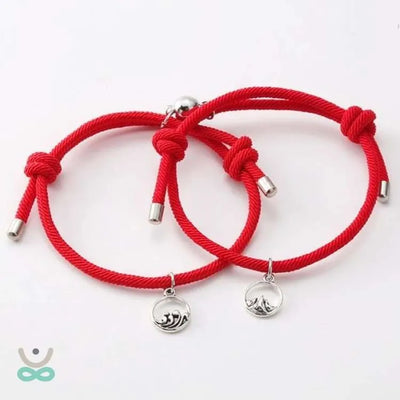 Pulsera dúo "Más allá de las montañas y los océanos"