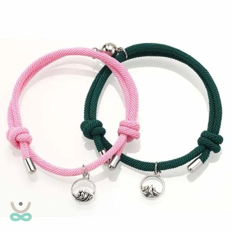Pulsera dúo "Más allá de las montañas y los océanos"