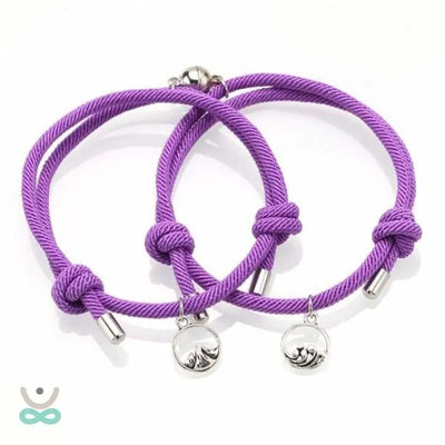 Pulsera dúo "Más allá de las montañas y los océanos"