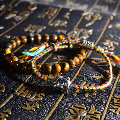 Bracelet bouddhiste porte-bonheur 2 pièces - Bracelet