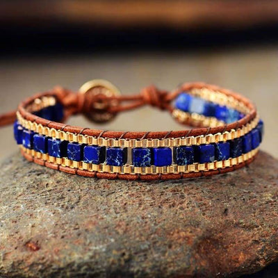 Bracelet ’Rêve’ de Lapis Lazuli - Bracelet