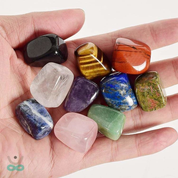 Caja de 10 piedras naturales - decoration