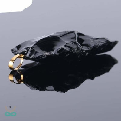 Colgante de flecha de obsidiana - Collar