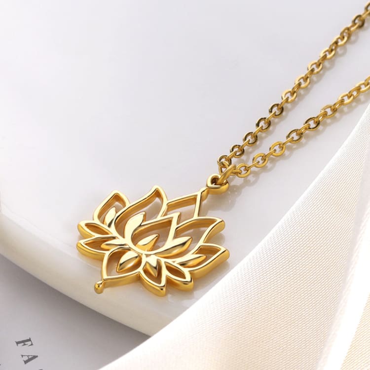 Fleur de Lotus collier de style bohème - Collier