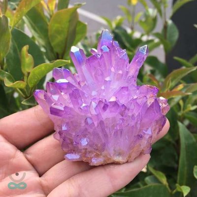 Geoda de cristal púrpura - decoration