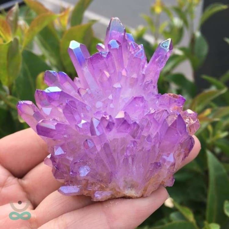 Geoda de cristal púrpura - decoration
