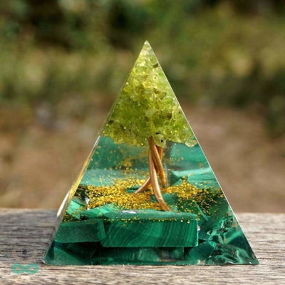 Pirámide de Orgonita Árbol de la Vida - decoration