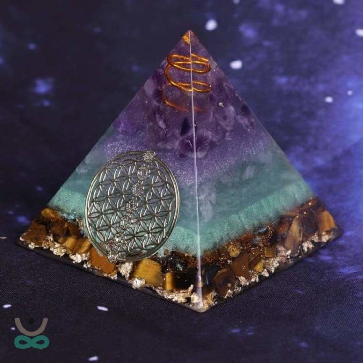 Pirámide de orgonita energía y serenidad - decoration