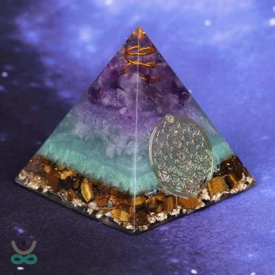Pirámide de orgonita energía y serenidad - decoration