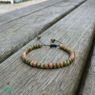 Pulsera armonía en unakite - Pulsera