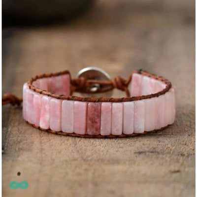Pulsera de ternura en cuarzo rosa - Pulsera